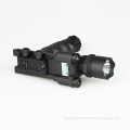 LED Weapon light tactical flashlight with green laser